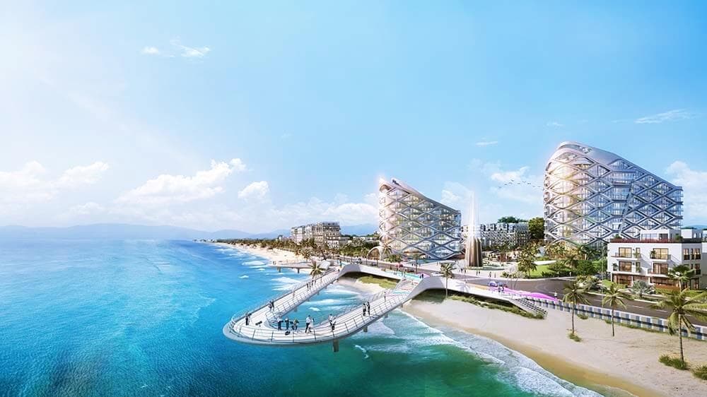 Bãi tắm riêng 1km